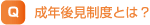 成年後見制度とは？
